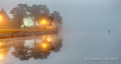 Foggy Rideau Canal_P1180795-7.jpg - Photographed along the Rideau Canal Waterway at Smiths Falls, Ontario, Canada.